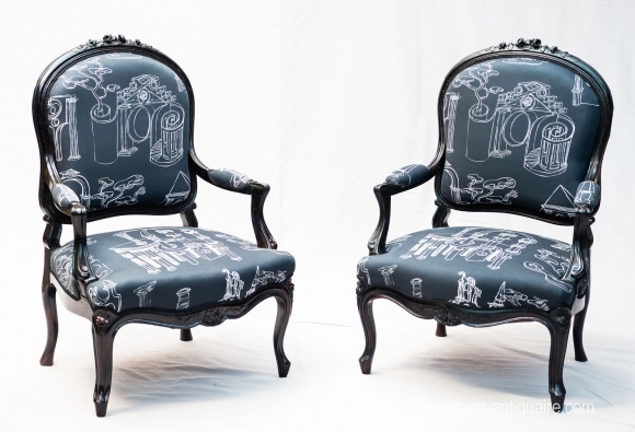 Pair of armchairs from NAPOLEON III 