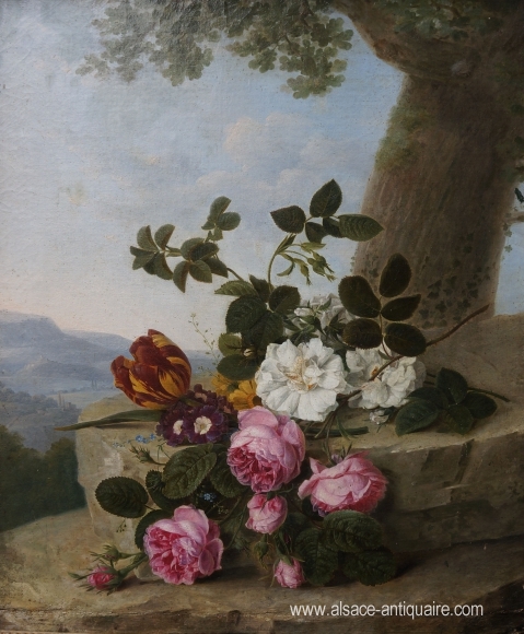 Corbeille de fleurs - Fries Emmanuel 