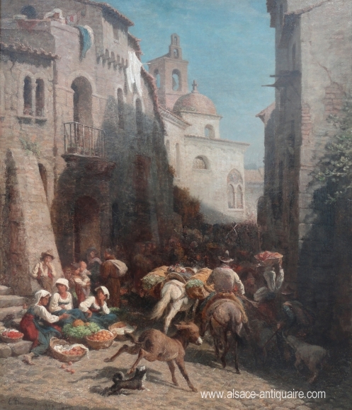 Rue animée