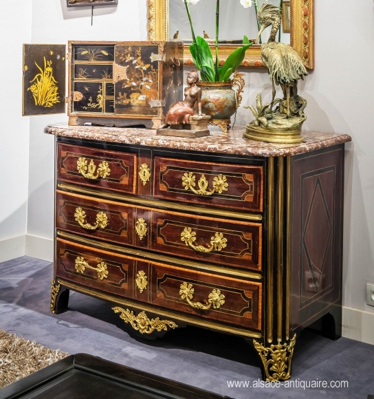 Commode Louis XIV Marquetée