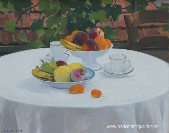 Coupes de Fruits au matin