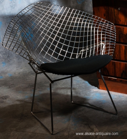 Fauteuil Diamant Bertoia Knoll