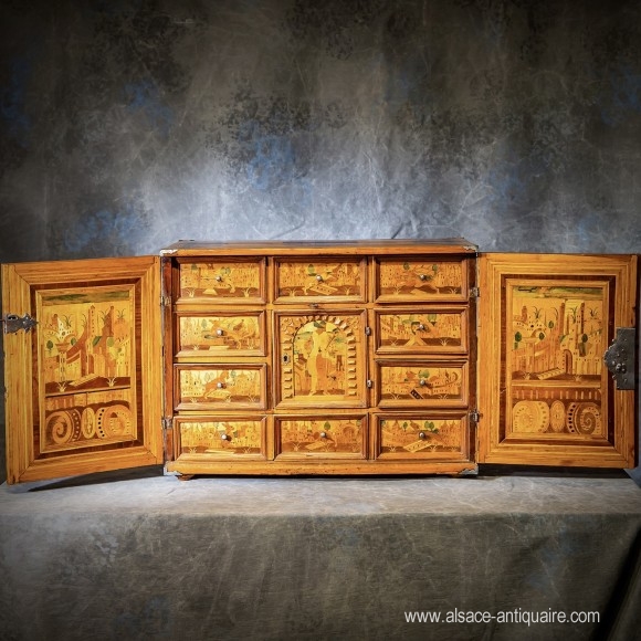Cabinet décor de ruines fin XVI ème siècle 