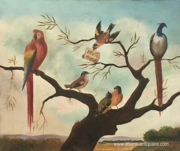 Les oiseaux musiciens  -ˆ Paire